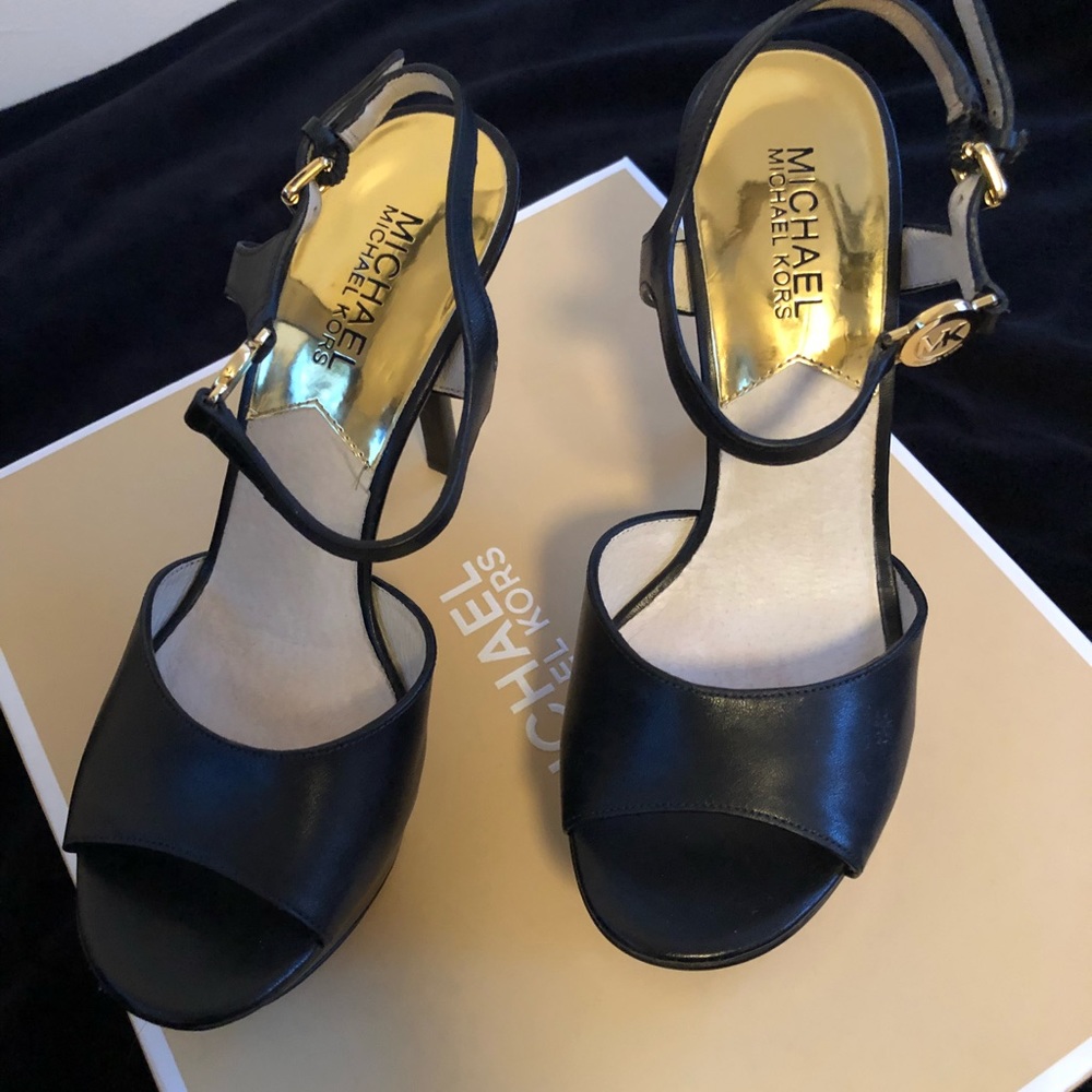 Michael Kors Black Heels. Re-posh